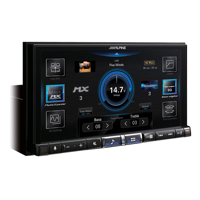 Alpine ILX-705D Apple Carplay sans fil 2-DIN 7"