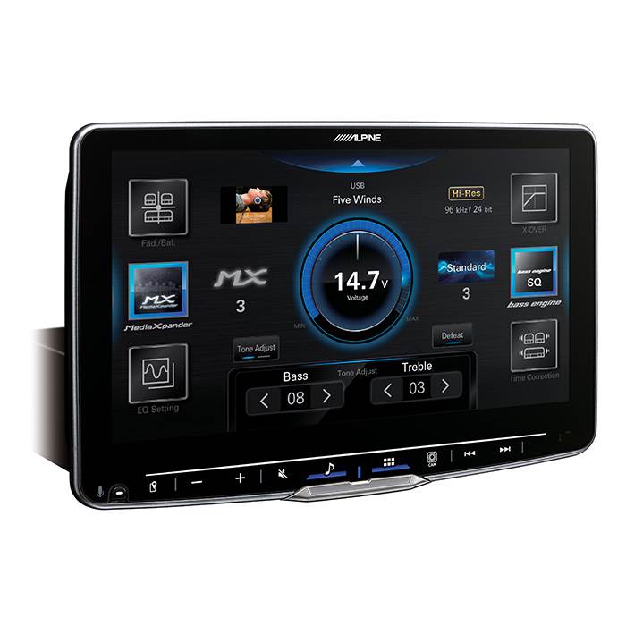 Alpine HALO9 ILX-F905D V2 - Carplay sans fil, Android, Bluetooth