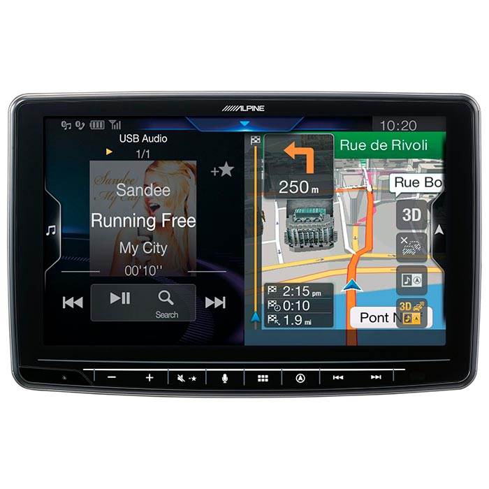 Alpine HALO9 INE-F904D Apple Carplay, Navigation, Android et Bluetooth