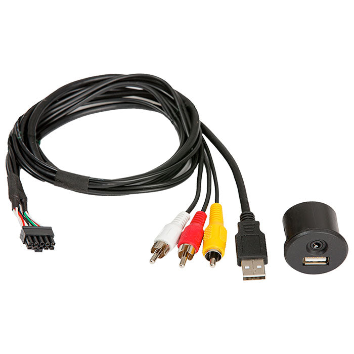 Prise USB/aux Alpine avec câble