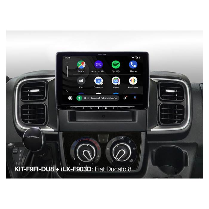 Alpine Mounting kit for Fiat Ducato 2022-