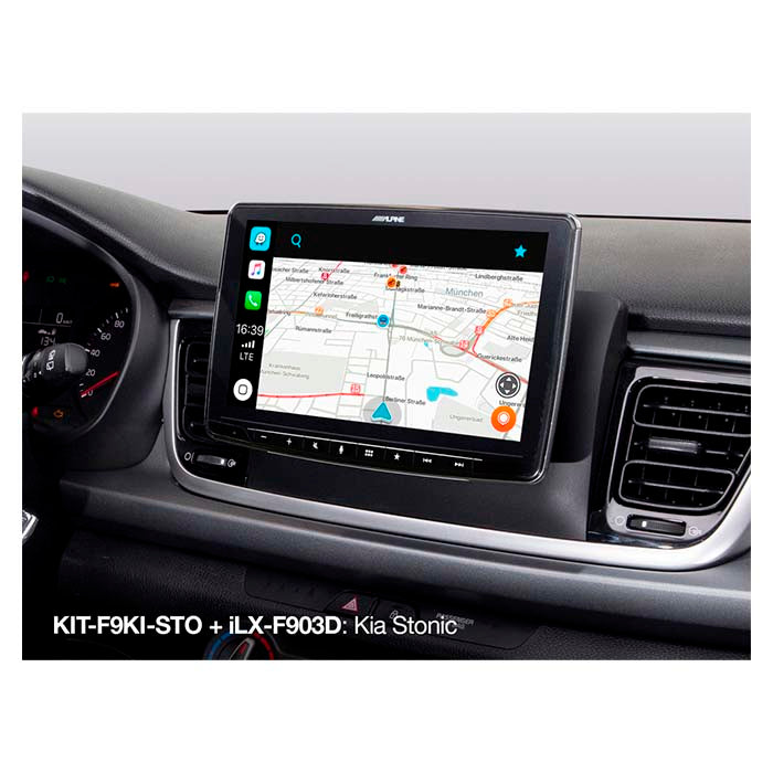 Kit de montage Alpine 9" Kia stonic 2017->
