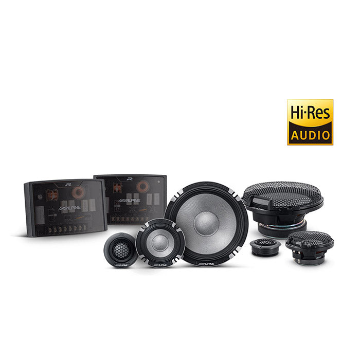Alpine R2-S653 haut-parleur PRO 16.5CM 3 voies en kit composant