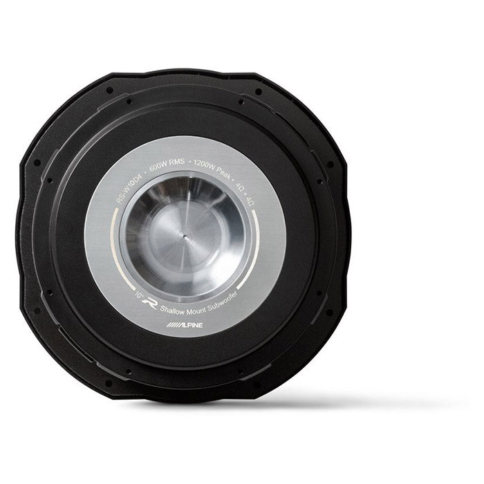 Alpine RS-W10D4 caisson de basses Shallow Type-R 10" 4+4 Ohm