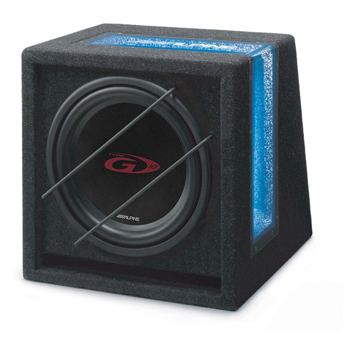 Alpine caisson de basses 10" avec système bass-reflex - SBG-1044BR