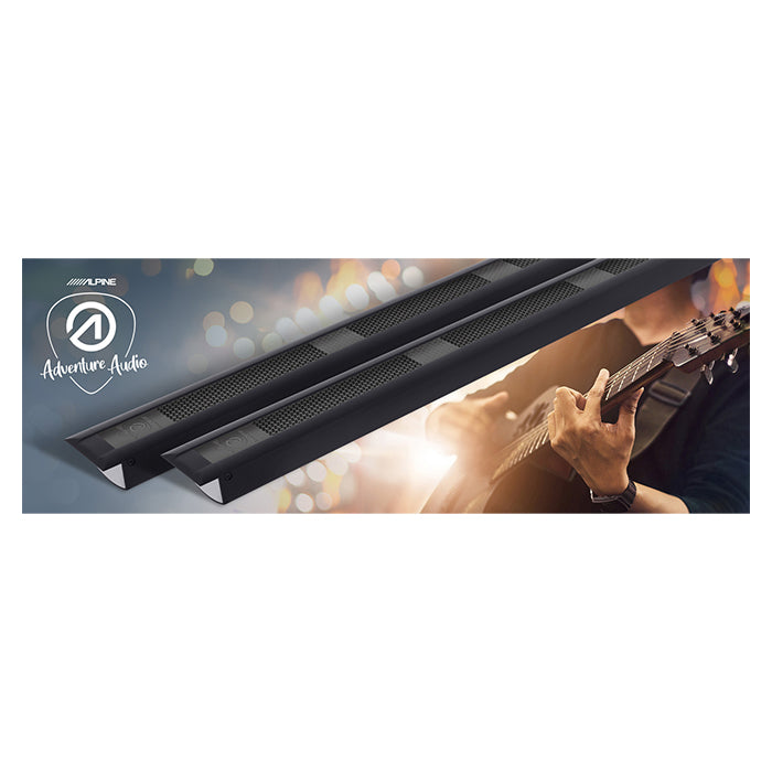 Alpine Adventure Audio haut-parleur de cabine long - noir (SPC-L500FB)