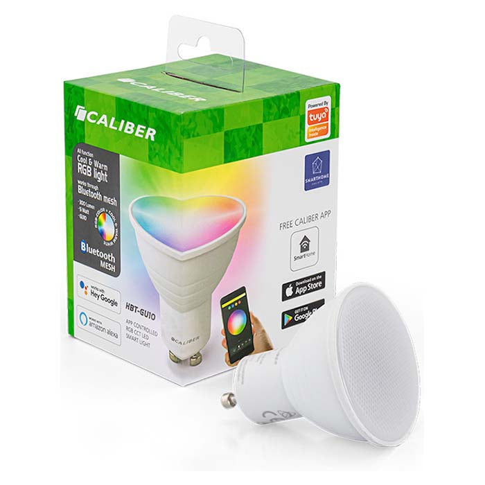 Caliber GU10 Smart Home ampoules LED blanches/multicolores