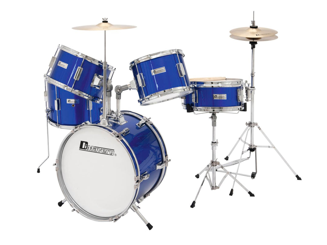 DiMavery JDS-305 Ensemble de batterie pour enfants (Bleu)
