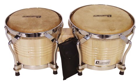 DiMavery BG-67 Bongo 6,5" + 7,5" Naturel