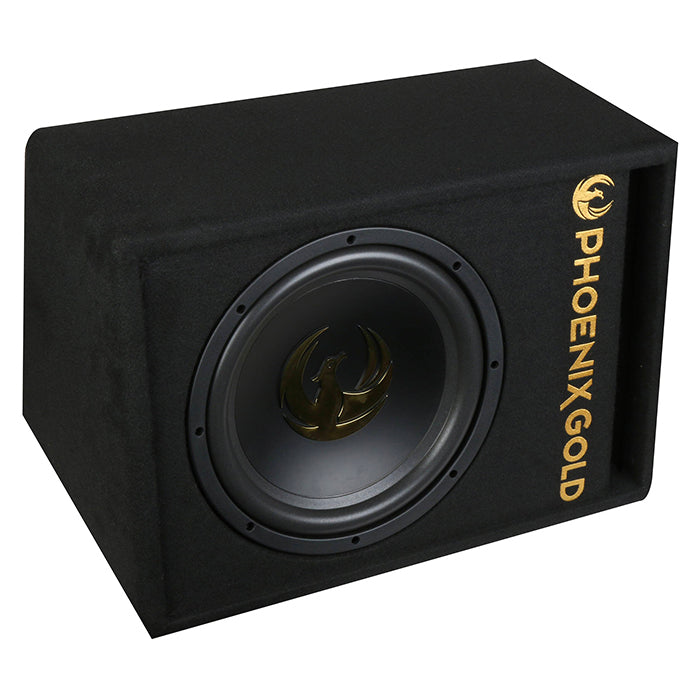 Phoenix Gold caisson de basses actif 12" avec câbles et télécommande