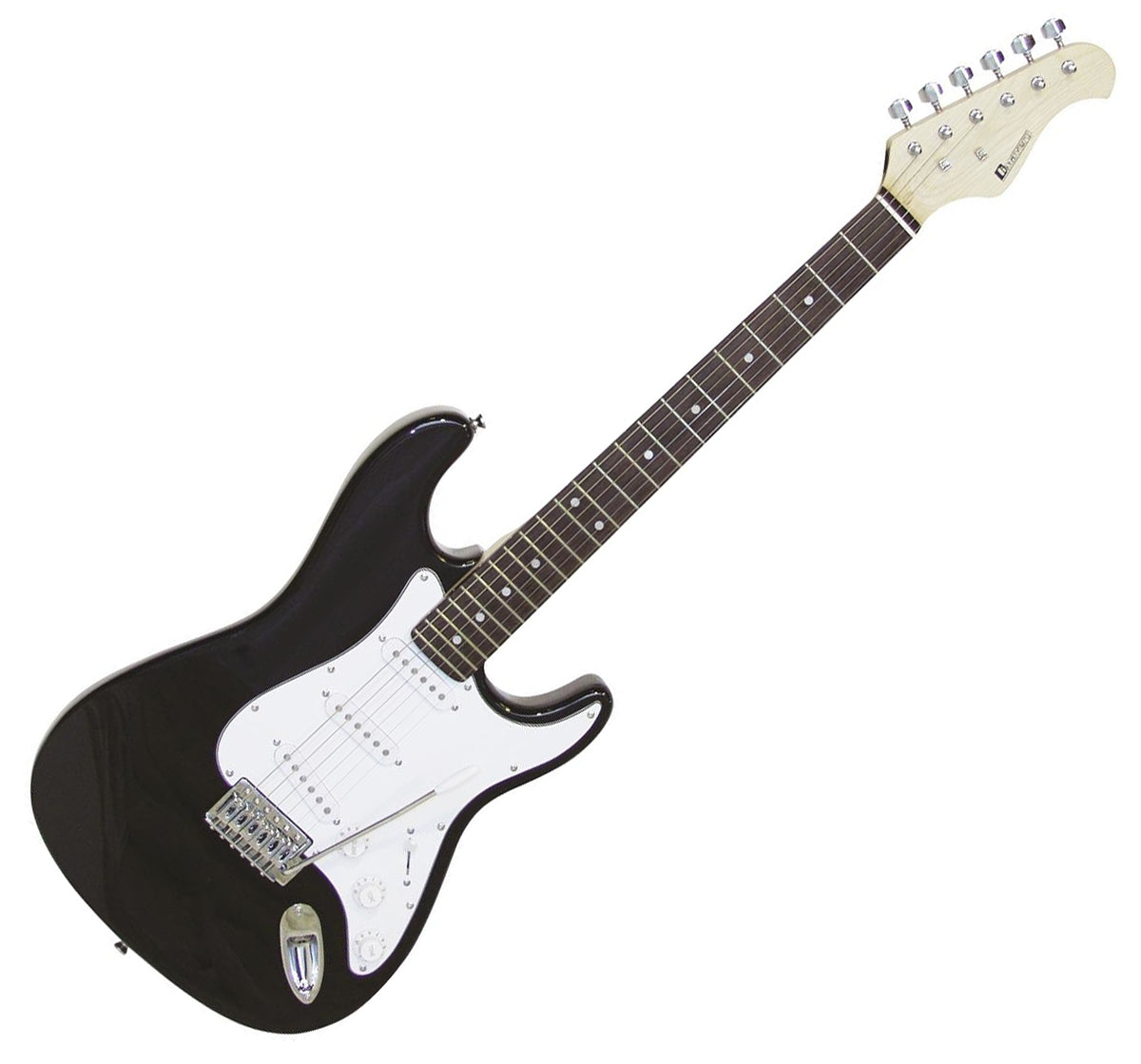 DiMavery ST-203 Guitare électrique (Noir)