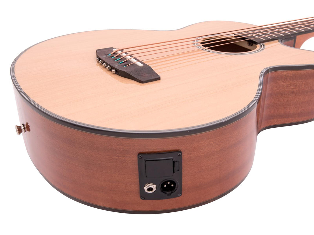 DiMavery AB-455 Basse acoustique, 5 cordes, Naturel