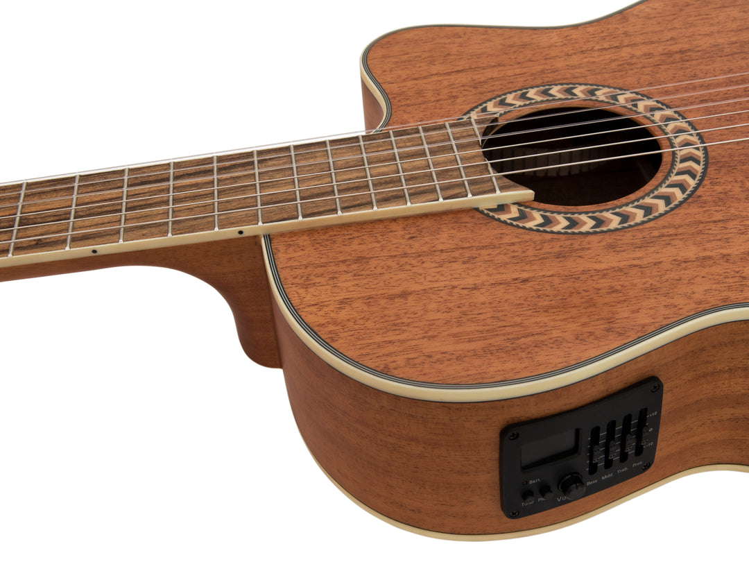 DiMavery CN-300 Guitare classique espagnole (Acajou)