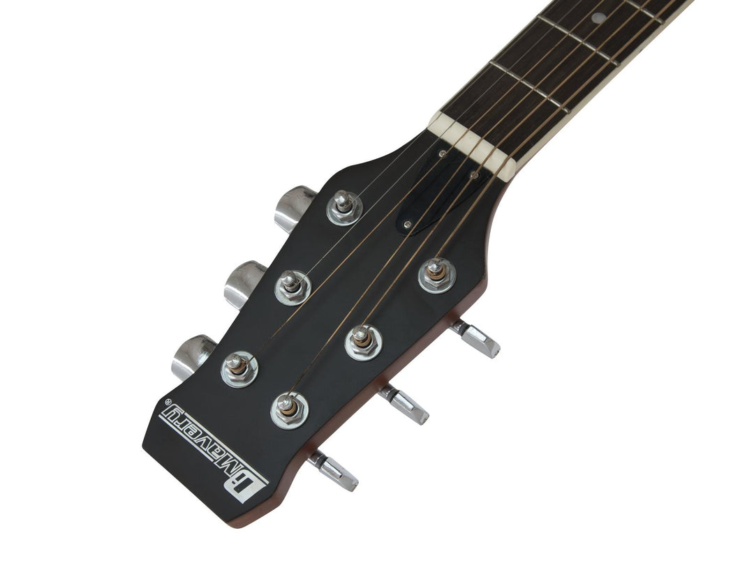 DiMavery RB-300 Guitare Roundback (Noir)