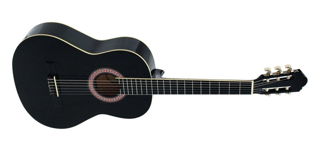 DiMavery AC-303 Guitare classique espagnole 4/4 (Noir)
