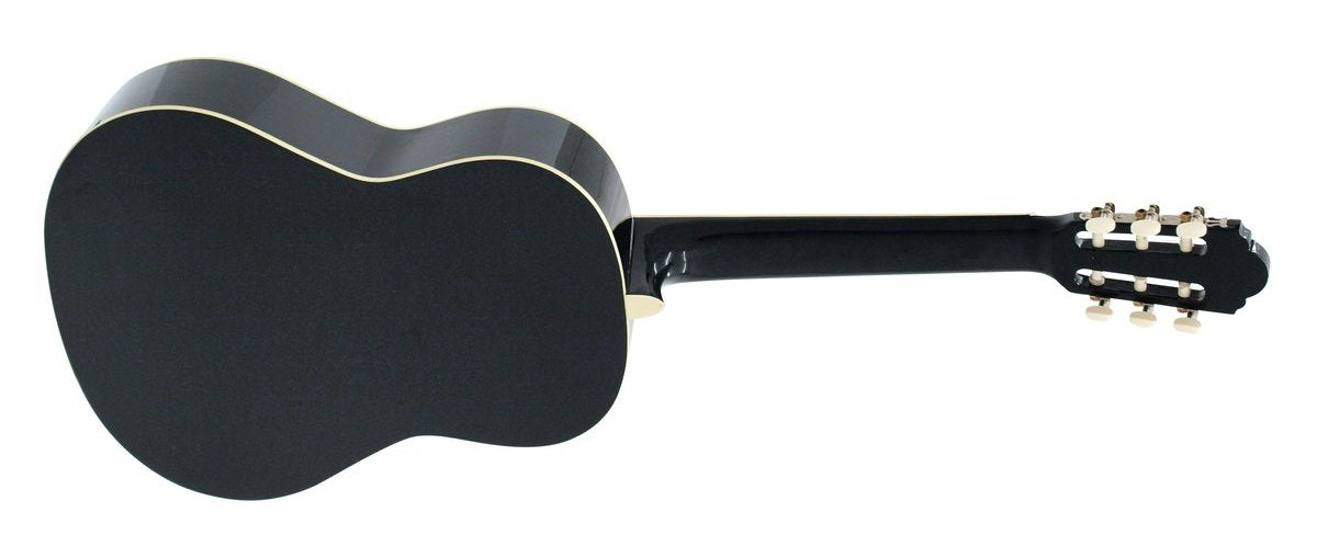 DiMavery AC-303 Guitare classique espagnole 4/4 (Noir)