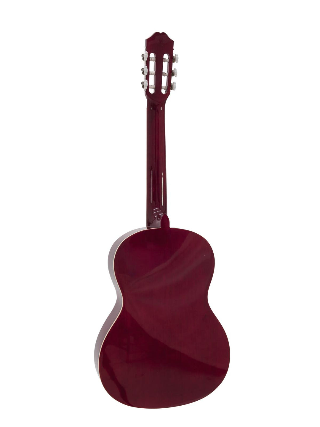 DiMavery AC-303 Guitare classique espagnole (Rouge)