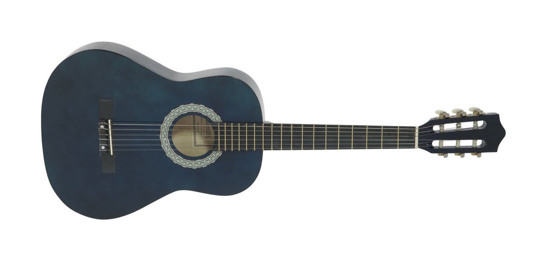 DiMavery AC-303 Classical Spanish Guitar 3/4 (Blue)