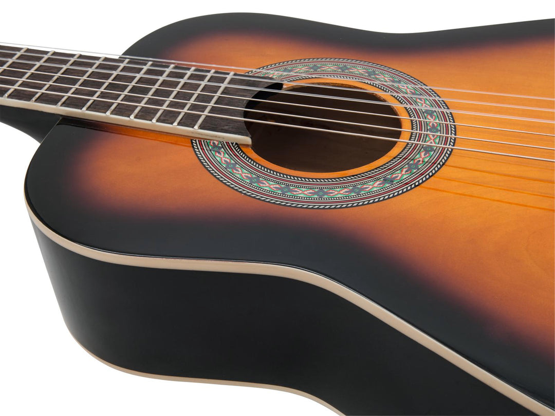 DiMavery AC-303 Guitare classique espagnole 1/2 (Sunburst)