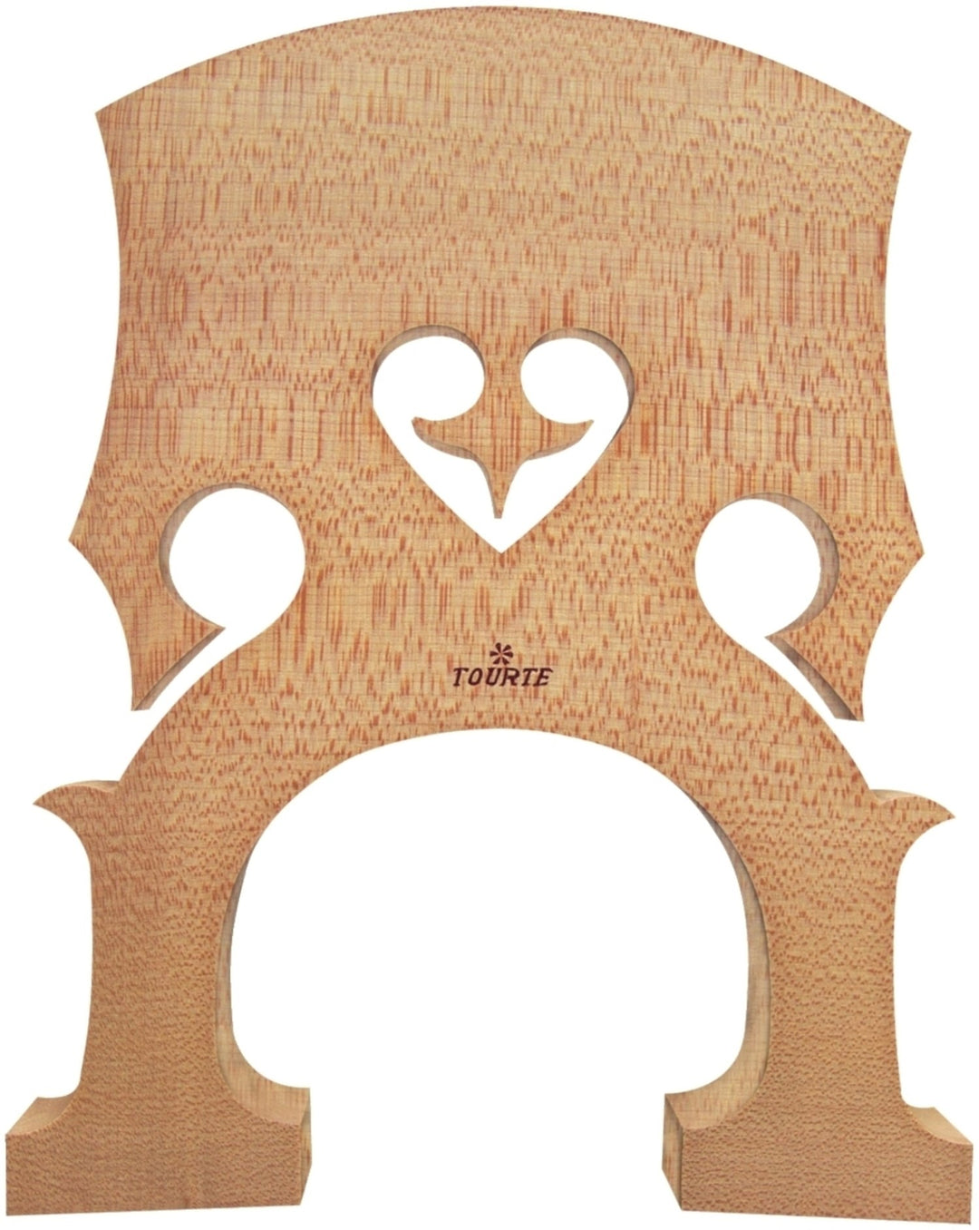Chevalet de contrebasse Teller modèle Tourte - 3/4 (largeur du pied 145)