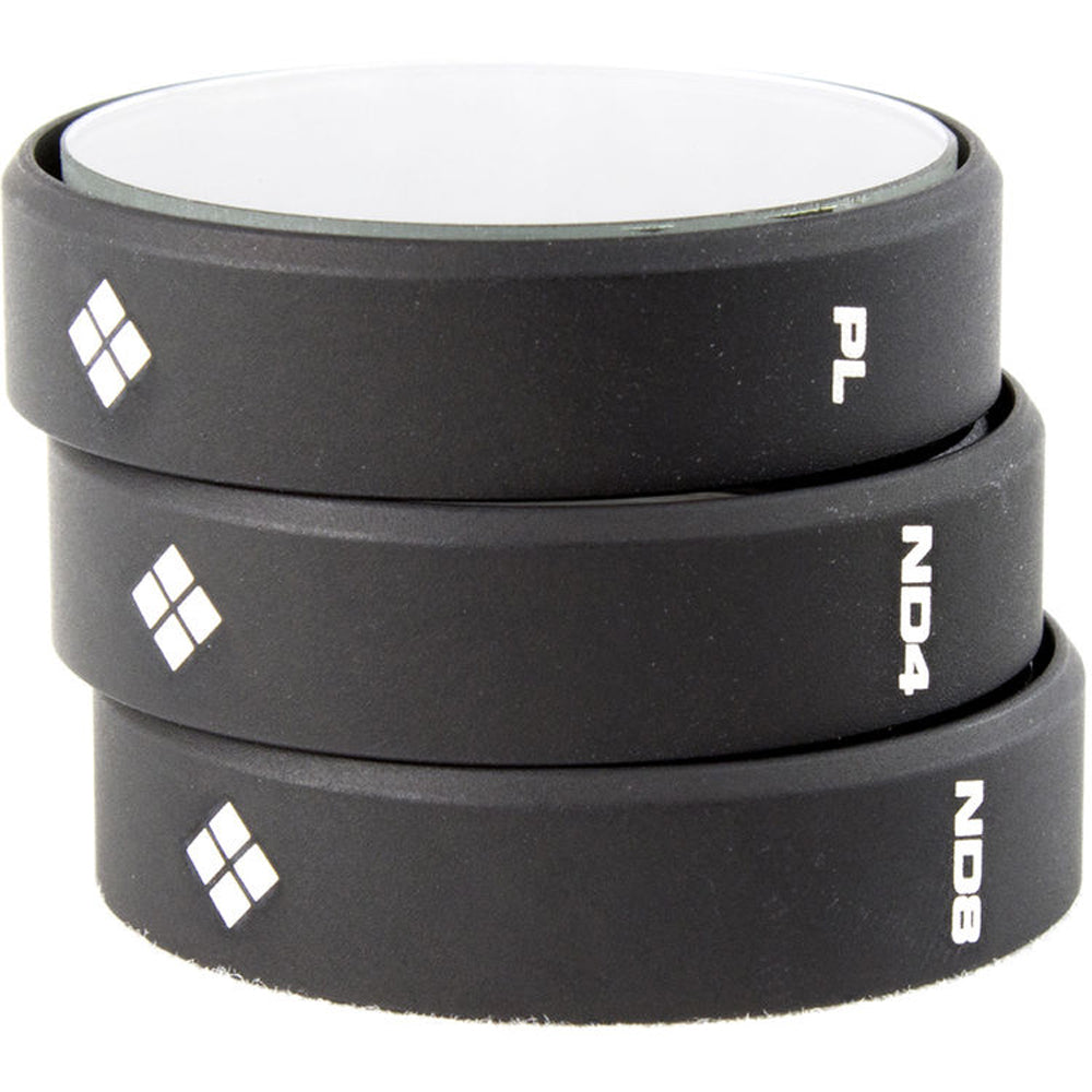 PolarPro DJI Phantom 3, 3-pack filter PL, ND4, ND8 for DJI Phantom 3