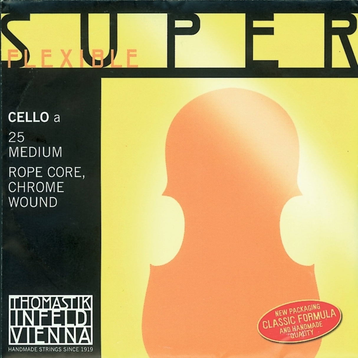 Thomastik-Infeld Cello Strings Superflexible rope core - Medium (25)