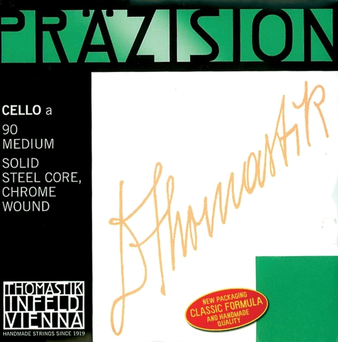 Thomastik-Infeld cordes de Violoncelle Precision steel solid core - Soft (90w)