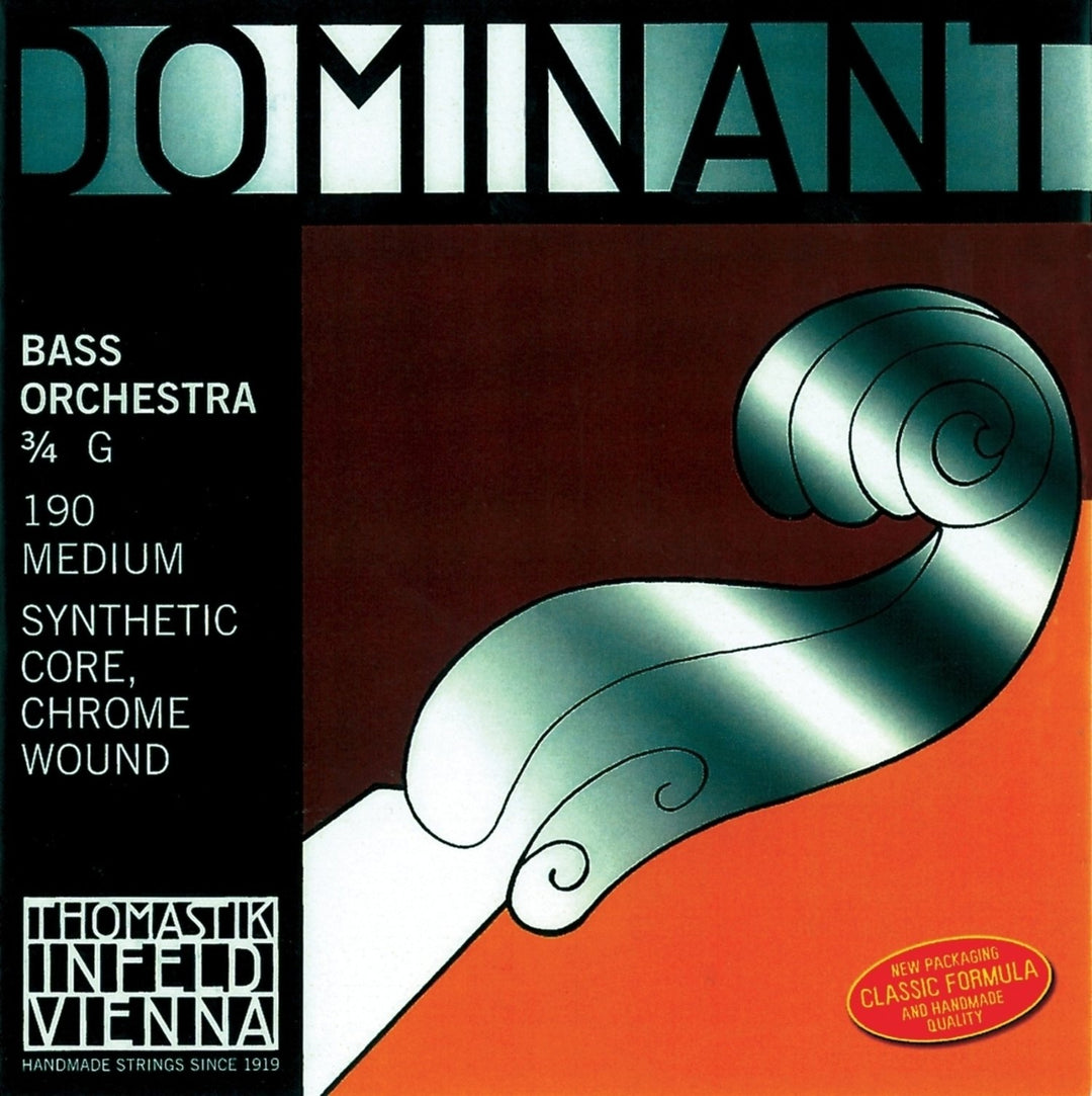 Thomastik-Infeld Cordes de contrebasse Dominant à âme en nylon - E x (193)