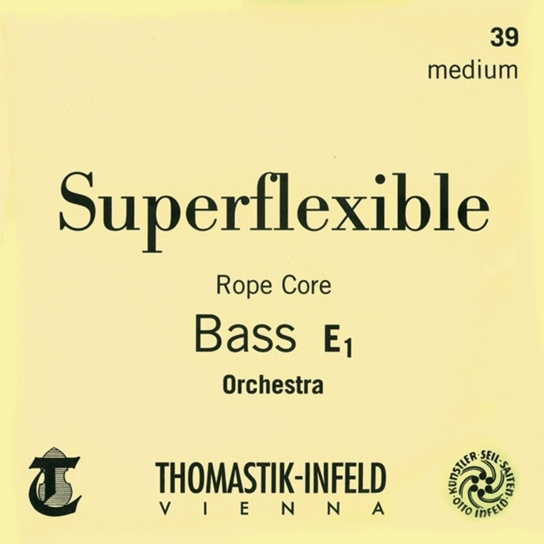 Thomastik-Infeld cordes de contrebasse Superflexible à âme en corde - H/B (38S)