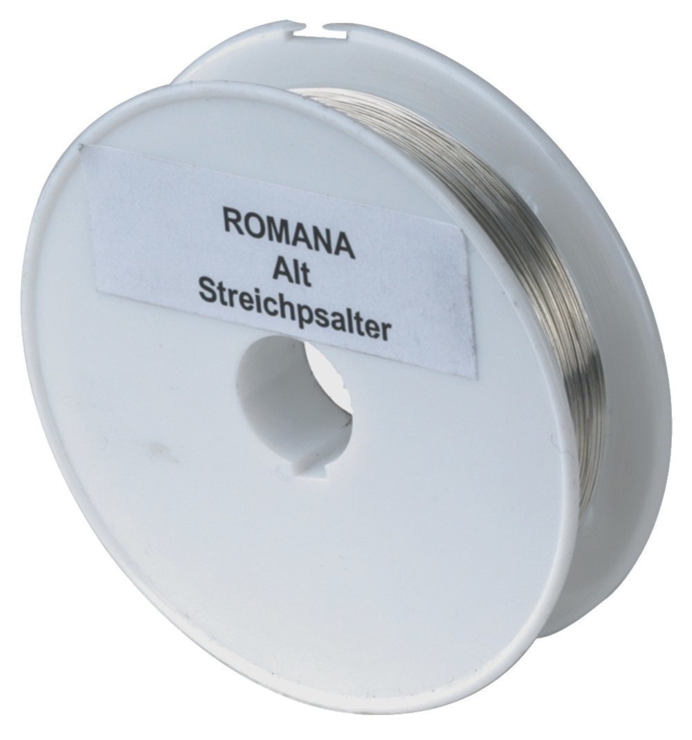Romana fil à cordes pour psaltérion alto, 0,26 mm, env. 15 m sur bobine