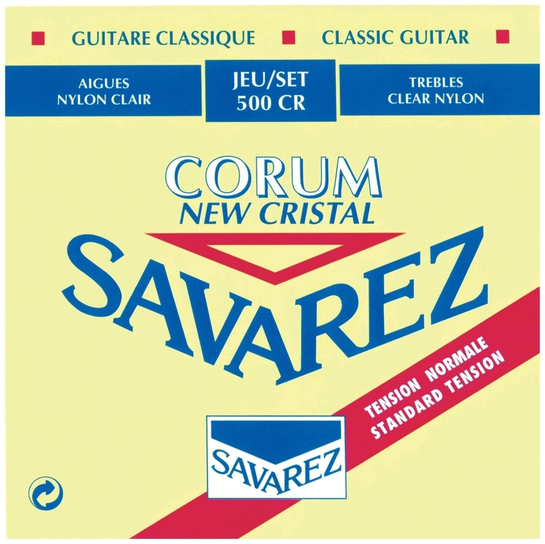 Savarez Strings pour guitare classique Corum New Cristal - Set (500CR)
