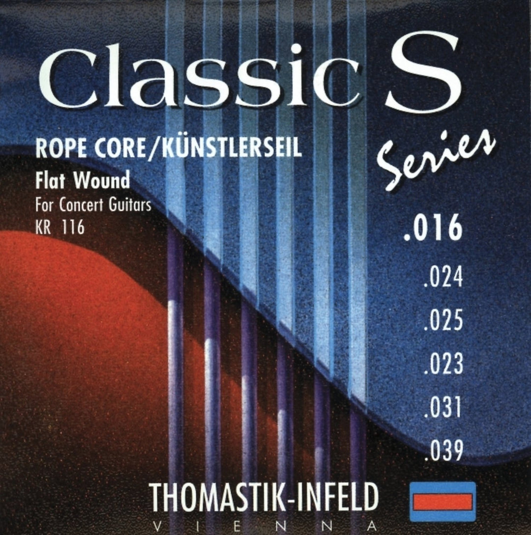 Thomastik-Infeld Cordes pour guitares classiques Classic S à âme en corde - Set (KR116)