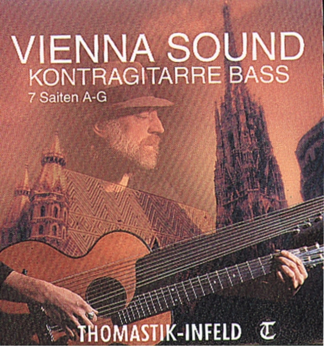 Thomastik-Infeld Cordes de basse/guitare à cordes Kontraguitar Bass Vienna Sound - Set (329NW)