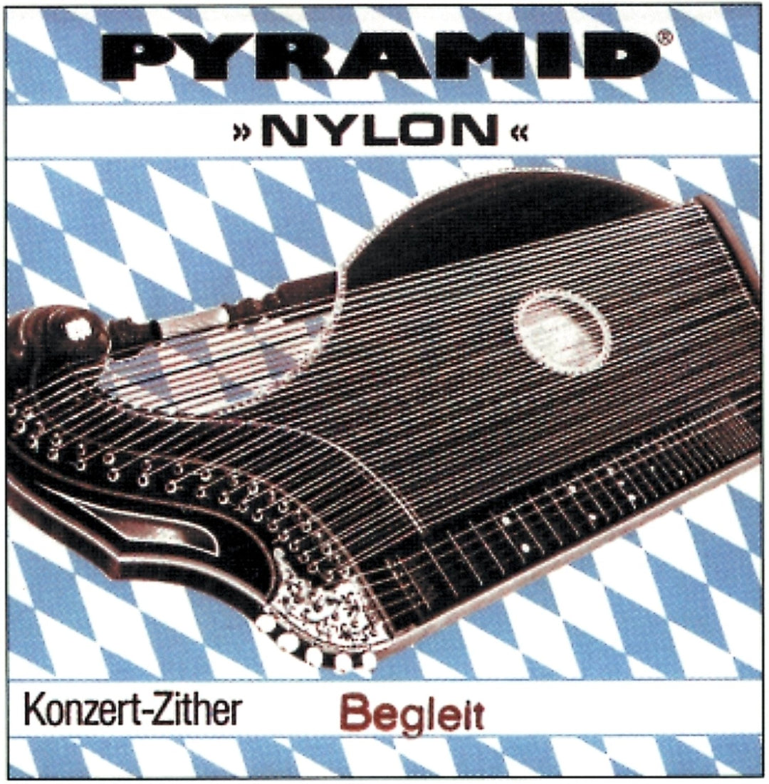 Pyramid Cordes pour cithare en nylon. Cithare de concert - Set (602/Bg.)