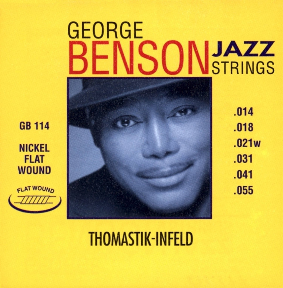 Thomastik-Infeld Cordes pour guitare électrique George Benson Jazz Guitar - E6 .055fw (GB55)