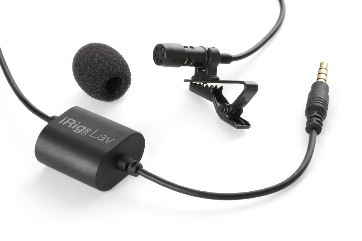 IK Multimedia iRig Mic Lav Lavalier Microphone