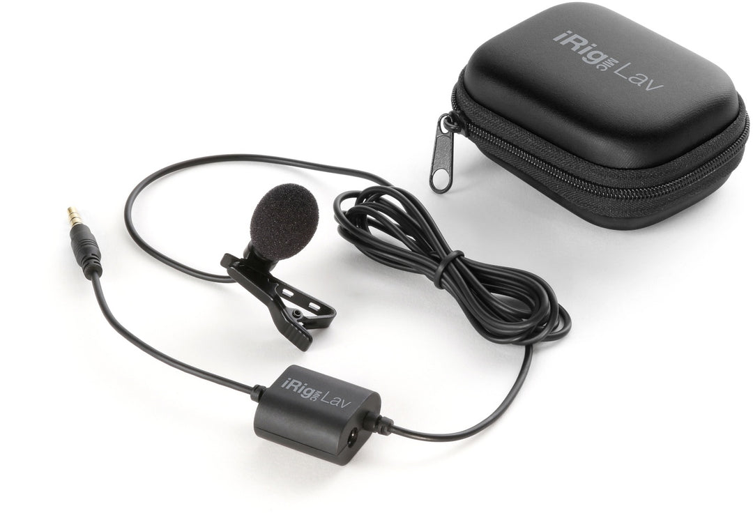 IK Multimedia iRig Mic Lav Microphone Lavalier