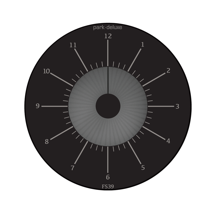 Park Deluxe Parking Meter, Black