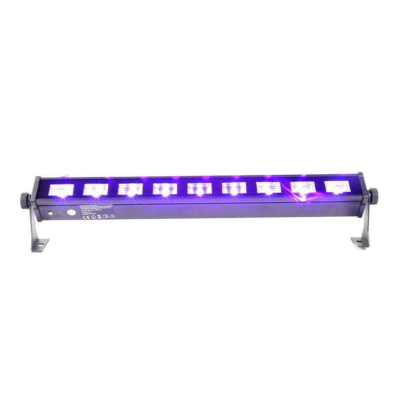 LIGHT4ME LED BAR UV 9 + BLANC décoration lumineuse professionnelle 9x3W