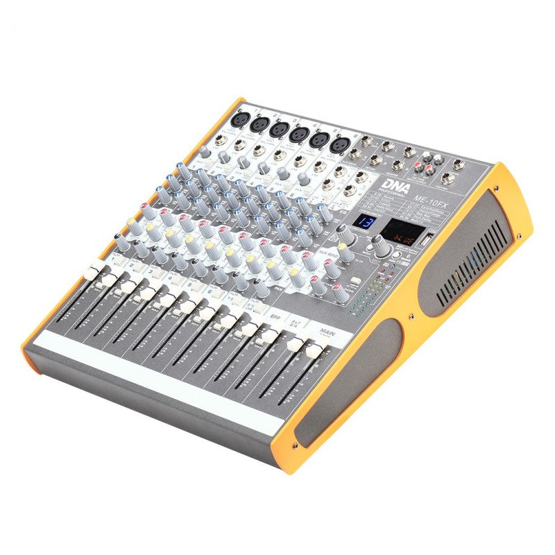 DNA ME-10FX mixeur audio - 10 canaux USB Bluetooth