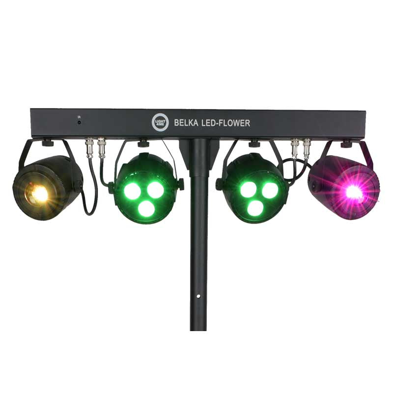 Light4Me T-BAR LED Flower & projecteurs Par