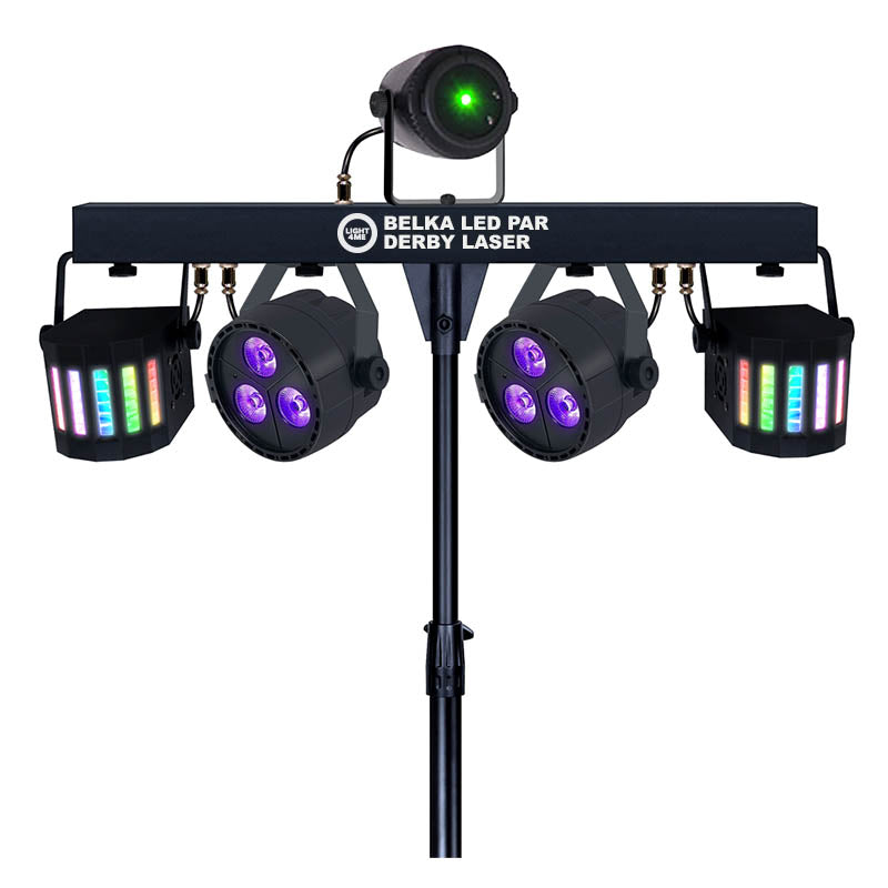 Light4Me T-Bar LED projecteur Derby Laser MultiBar