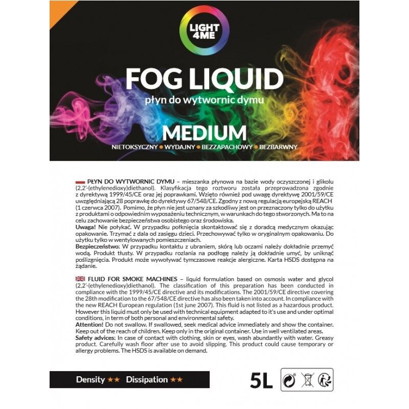 Light4Me Liquide à fumée - Standard Medium density