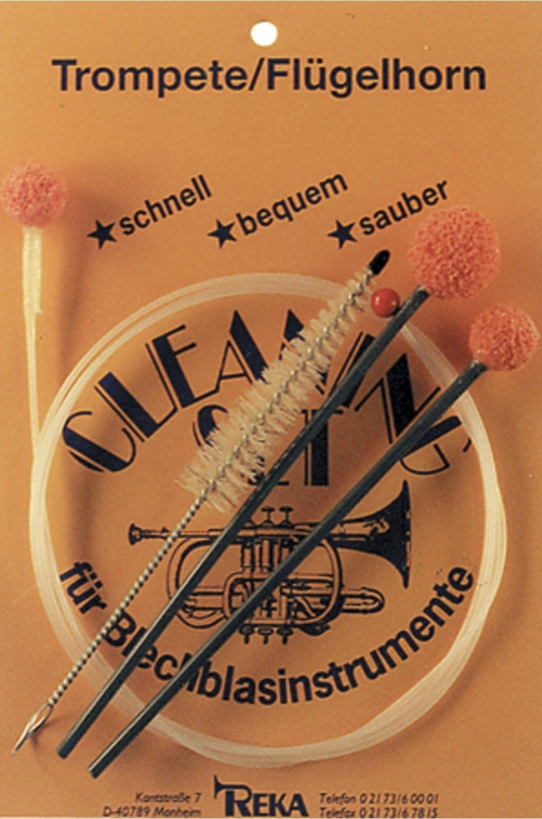 Reka Cleaning set Brass instruments - Trumpet/Flugelhorn/Cornet