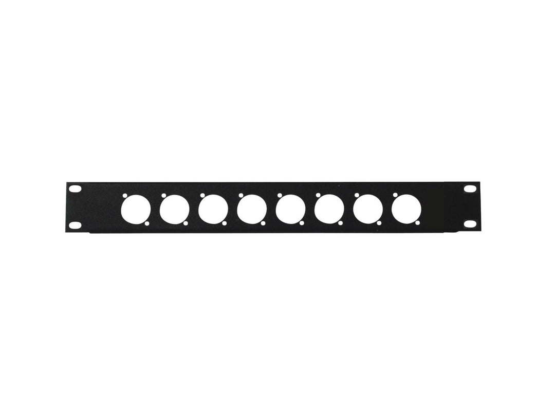 OMNITRONIC Panneau avant Z-19 8x XLR (type D) 1U