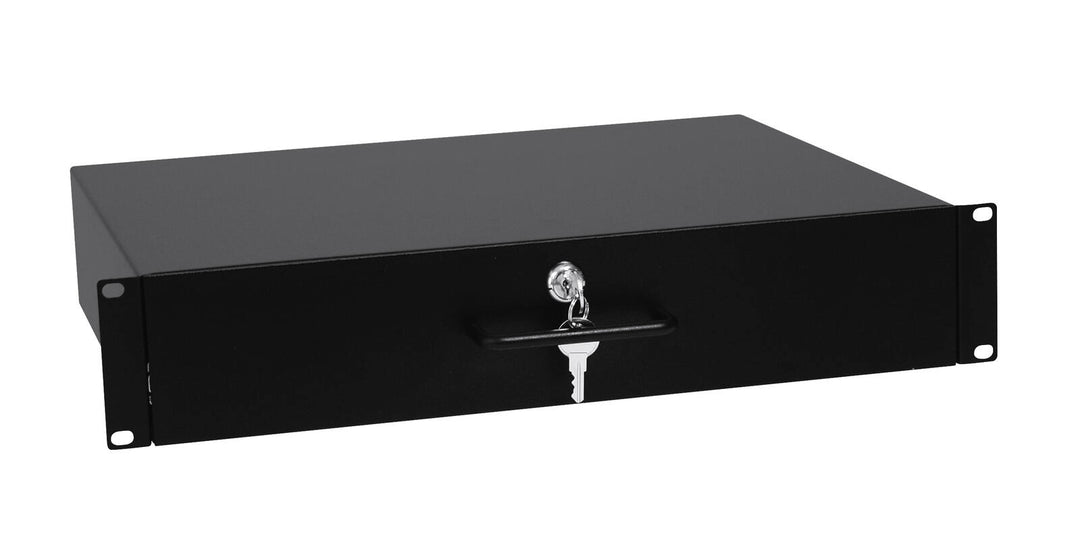 OMNITRONIC Tiroir de rack avec serrure 2U