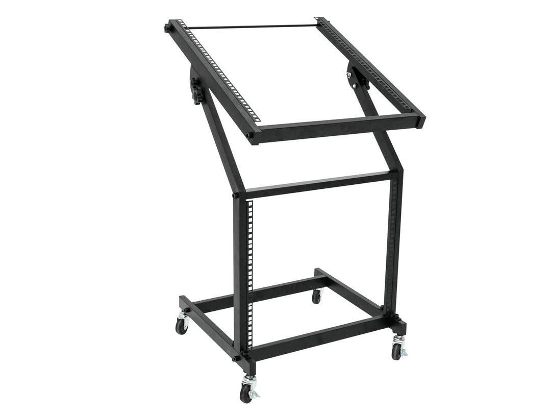 OMNITRONIC support rack 12U/10U réglable sur roues