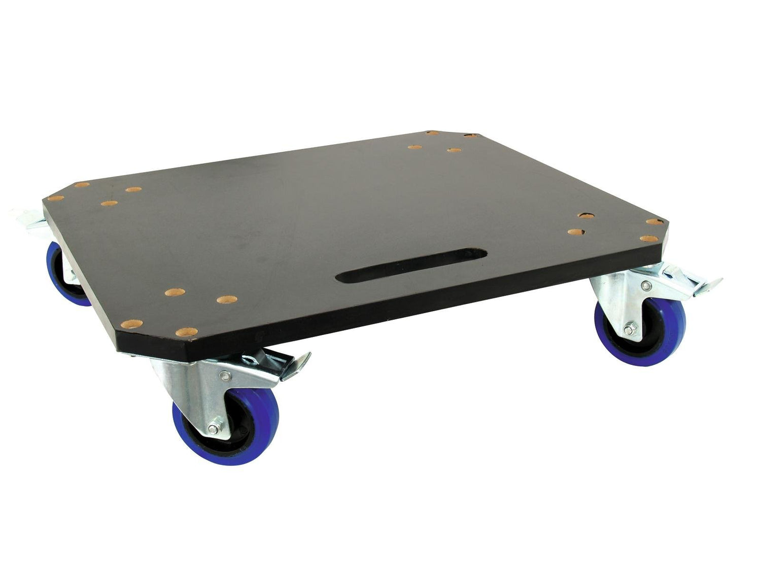 Wheel board MDF, 4 x wheels (2 with brake)