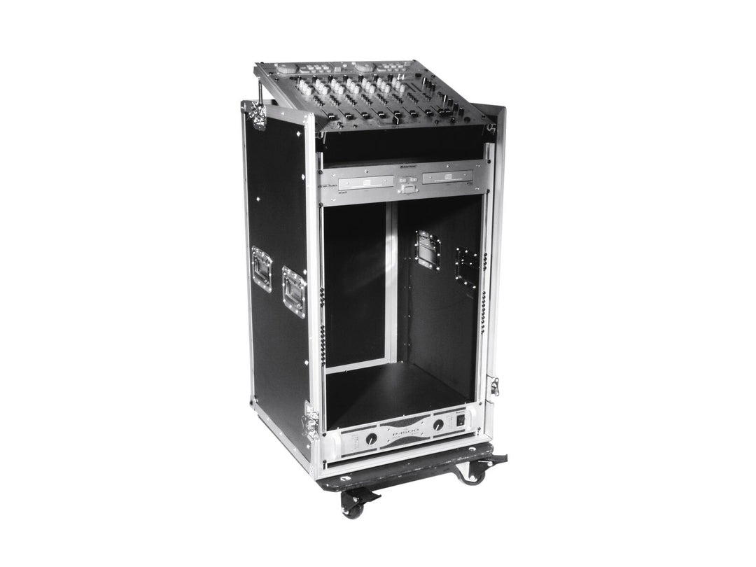 Roadinger Combo Case Pro 17U avec Roulettes