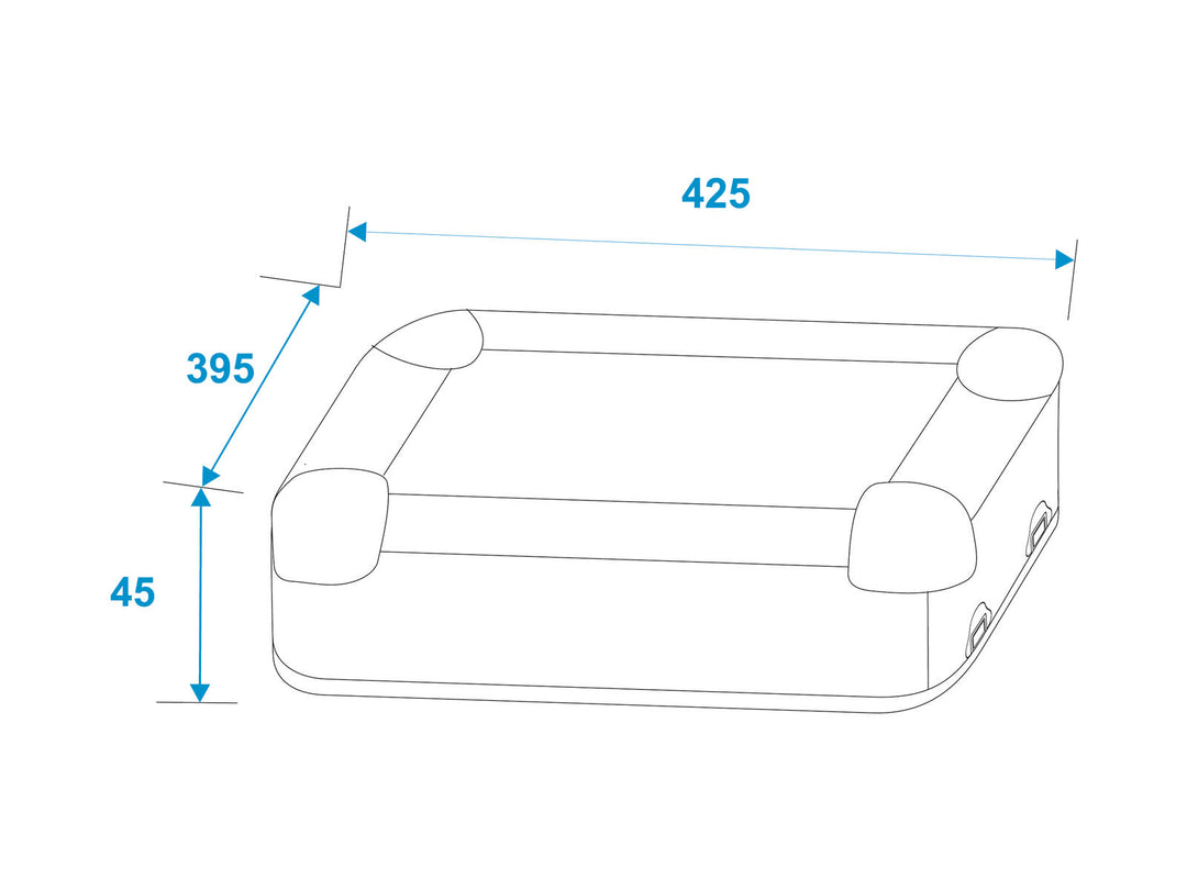 ROADINGER Étui CD ALU poli pour 100 CD